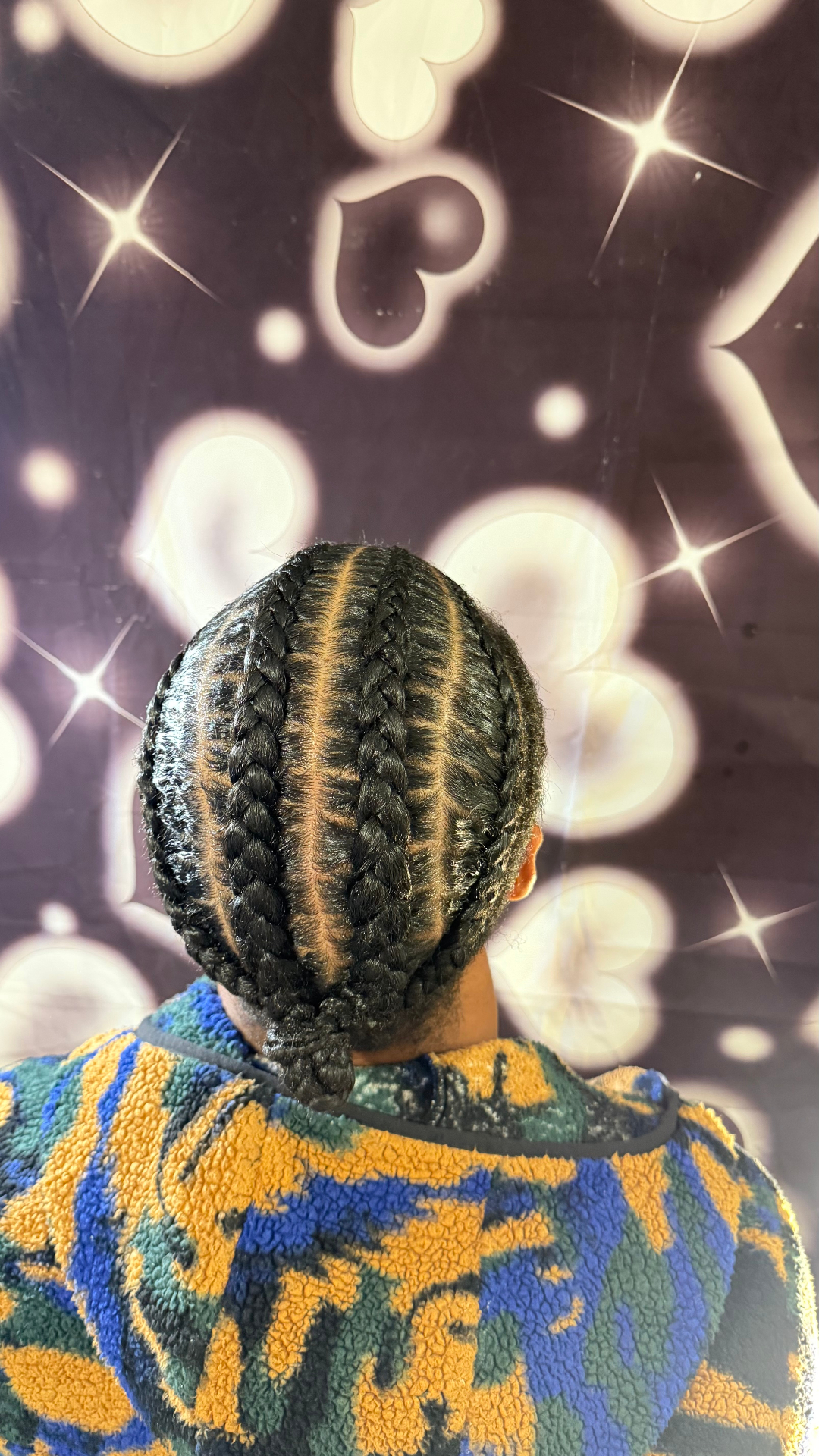 Straight Back Braids (4–6)